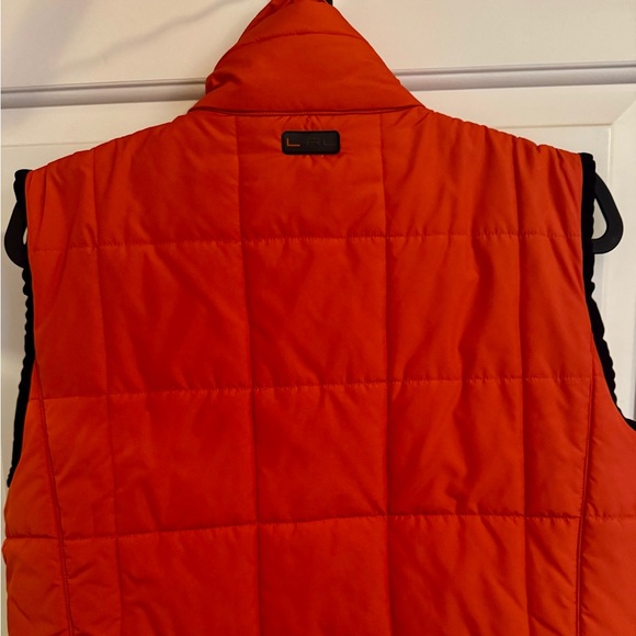 Lauren Ralph Lauren Women's Orange Quilted Vest Size - Large - Picture 7 of 10